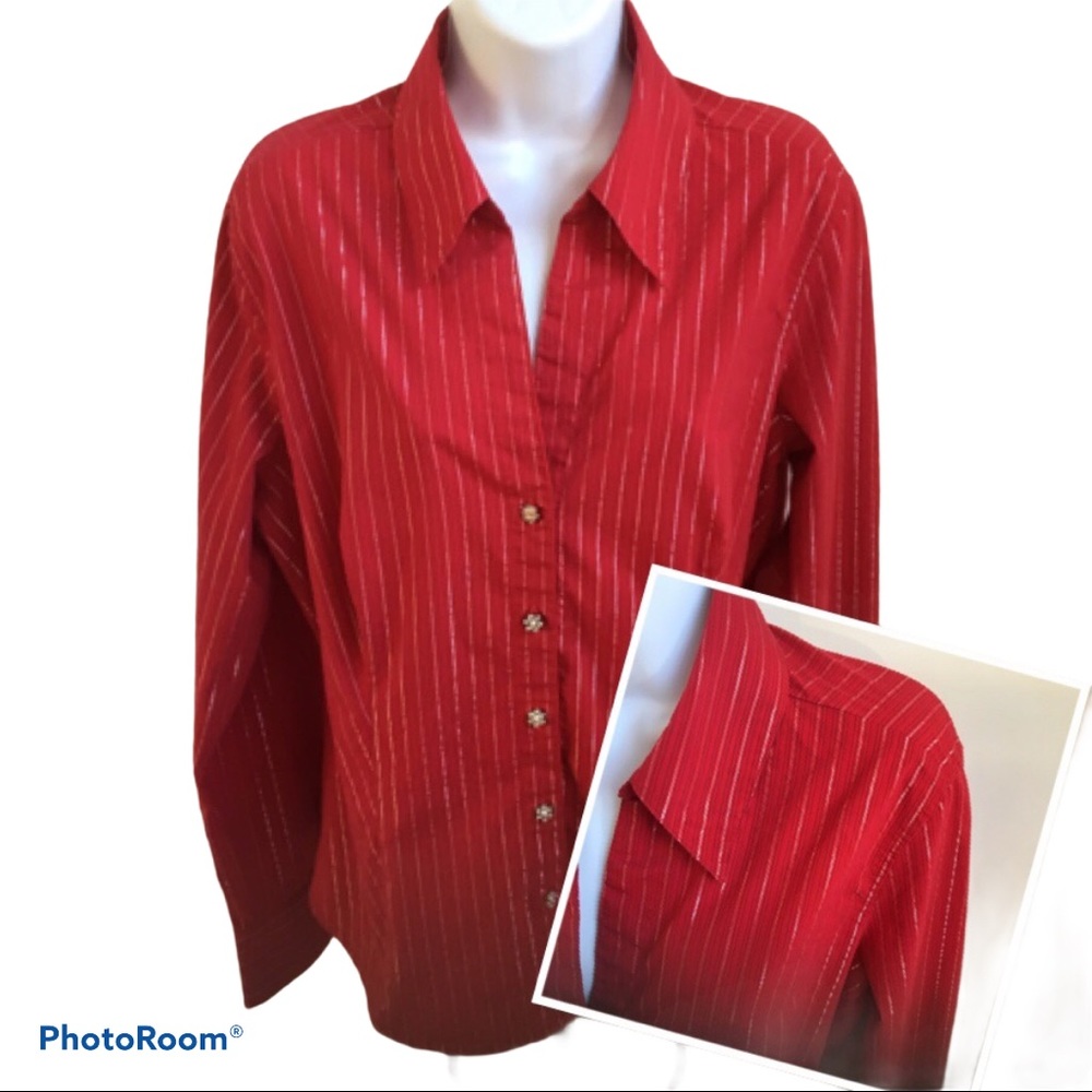 No Boundaries Stretch Red Shirt Junior XXL